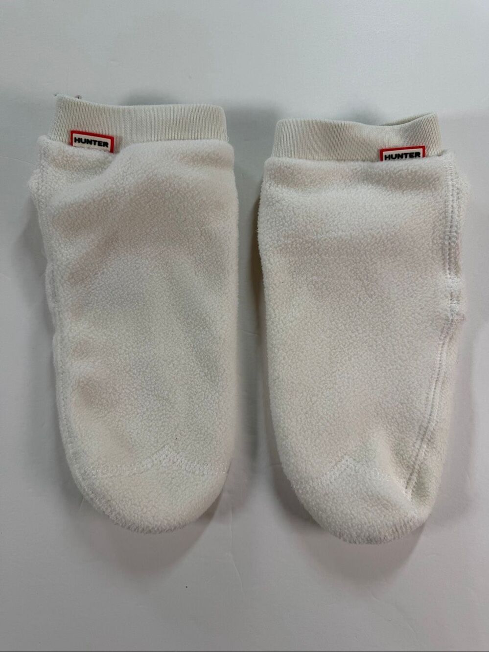 Hunter Original Tall Boot Fleece Socks Off WhiteSize Large Boot Liners Warm Cozy
